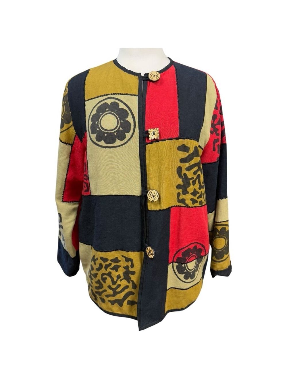 Allure Jacket, XL, Ethnic Print